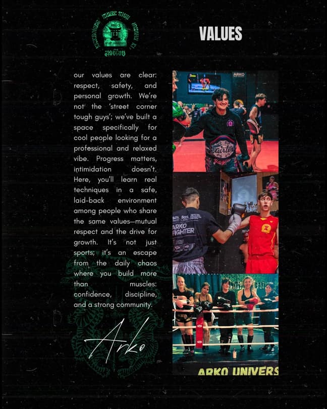 Muay Thai training